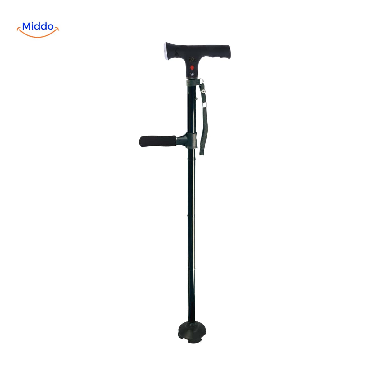 AluCare Stick gevouwen en in staande positie www.middo.nl