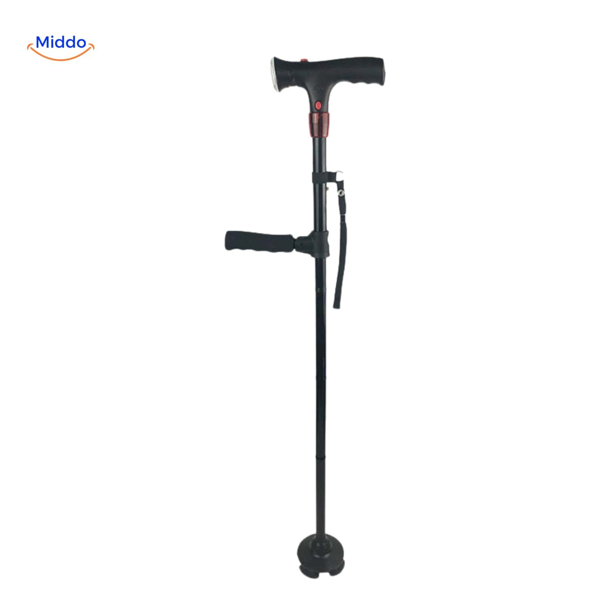 AluCare Stick licht opvouwbare stok www.middo.nl