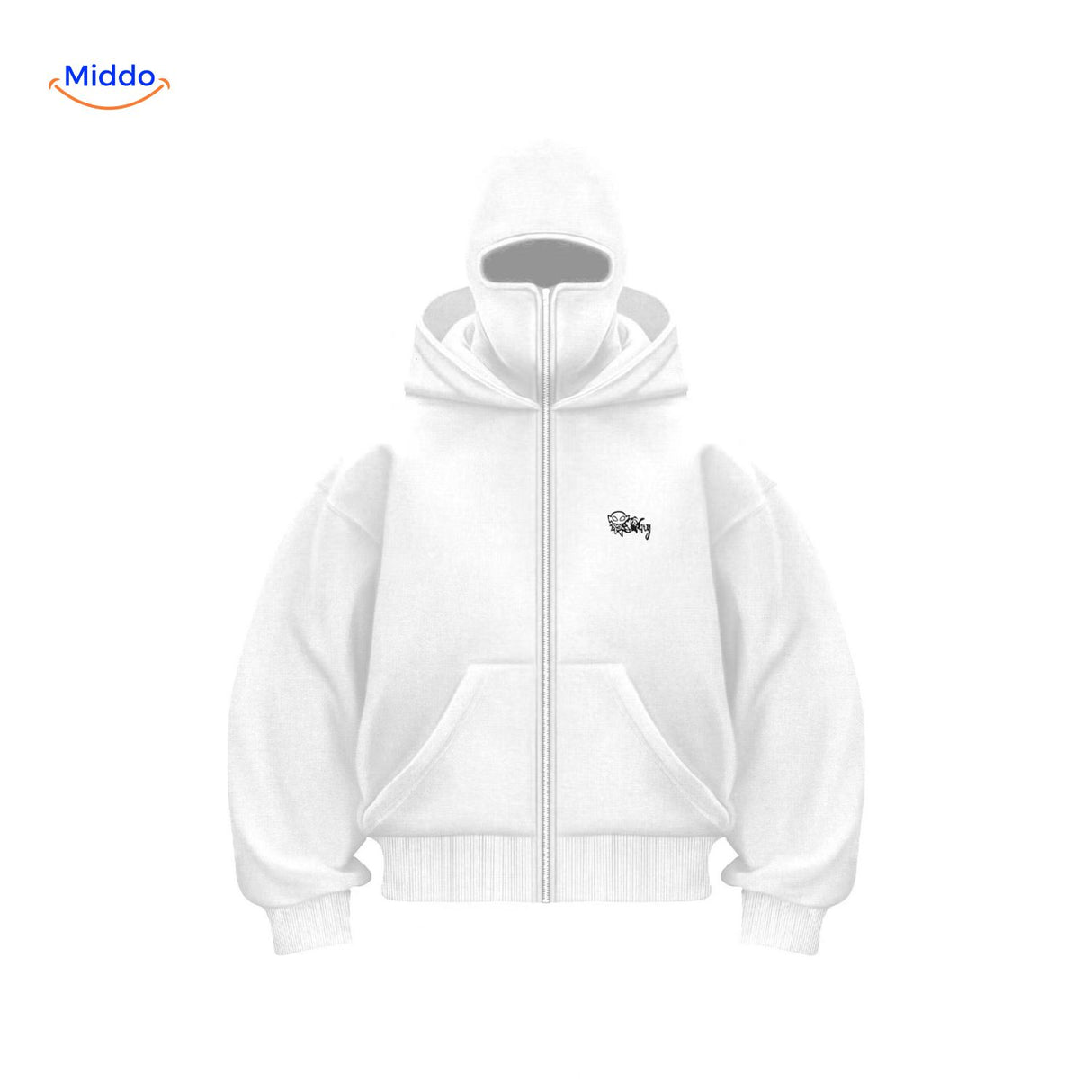 AutumnBliss Hoodie zwart www.middo.nl