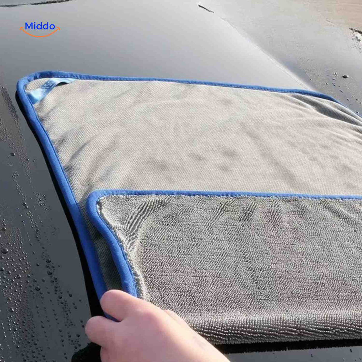 BraidDry Handdoek machinewasbare handdoek van hoge kwaliteit voor multi oppervlakken www.middo.nl