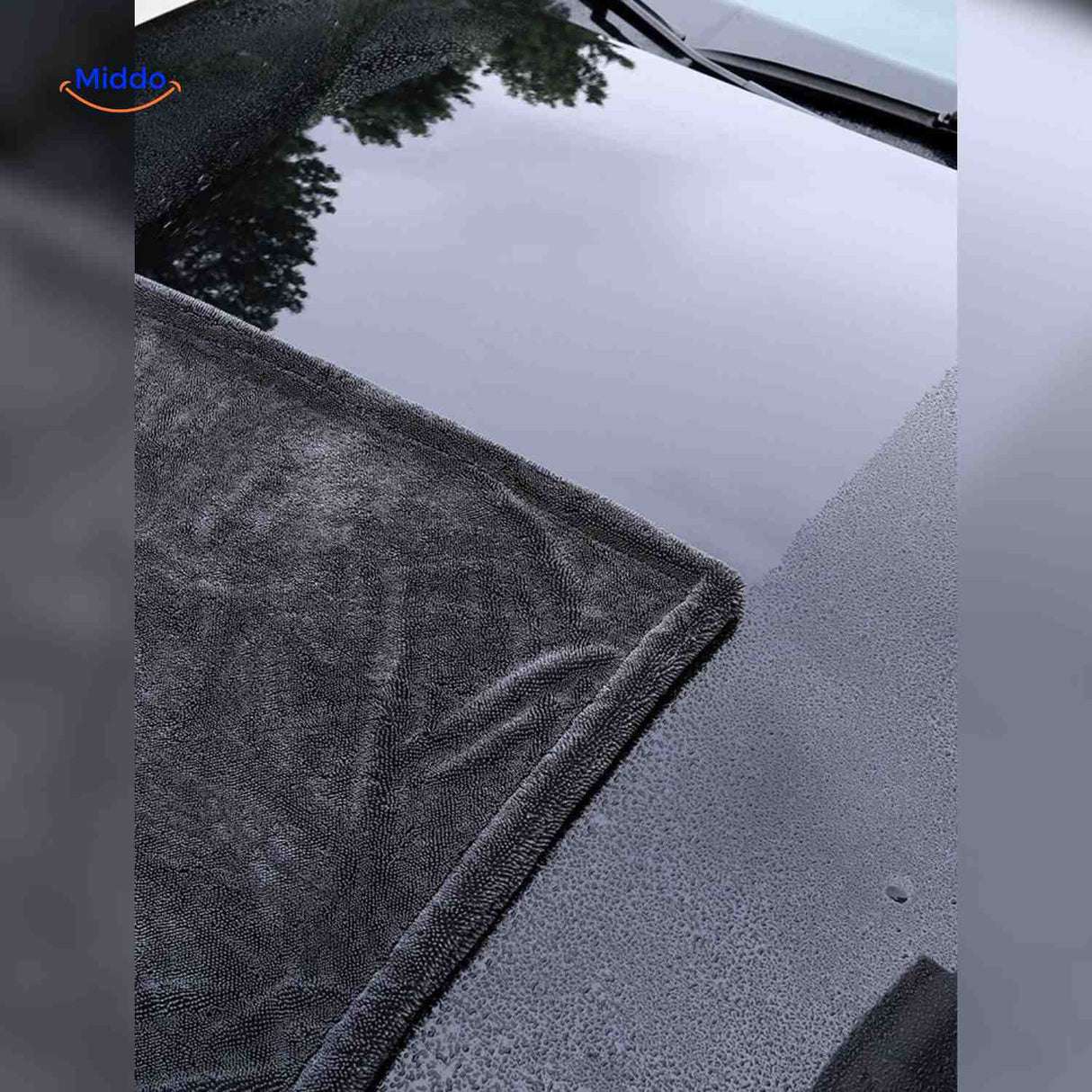 BraidDry Handdoek super absorberend microvezel reinigingshanddoek www.middo.nl