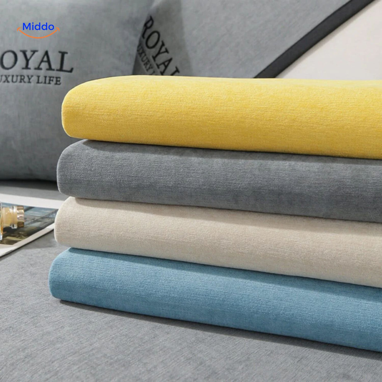 CheniLux Sofa Hoes stapel kleuren www.middo.nl