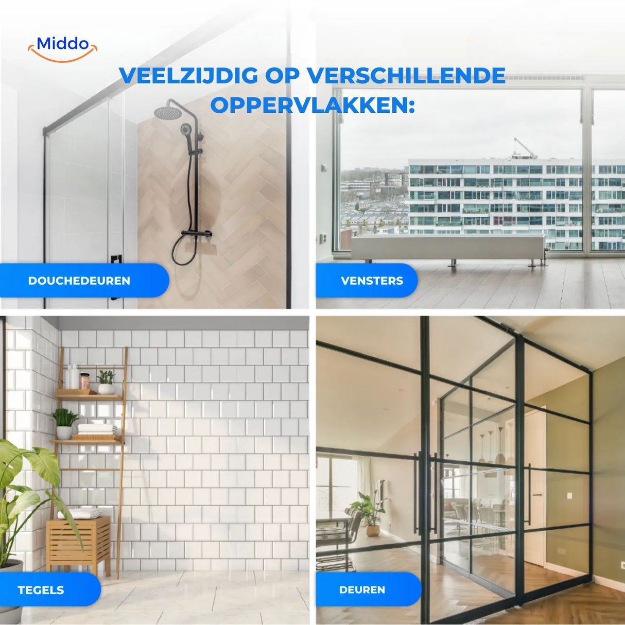 CleanSweep Ramenrobot accessoires inclusief afstandsbediening en kabels www.middo.nl