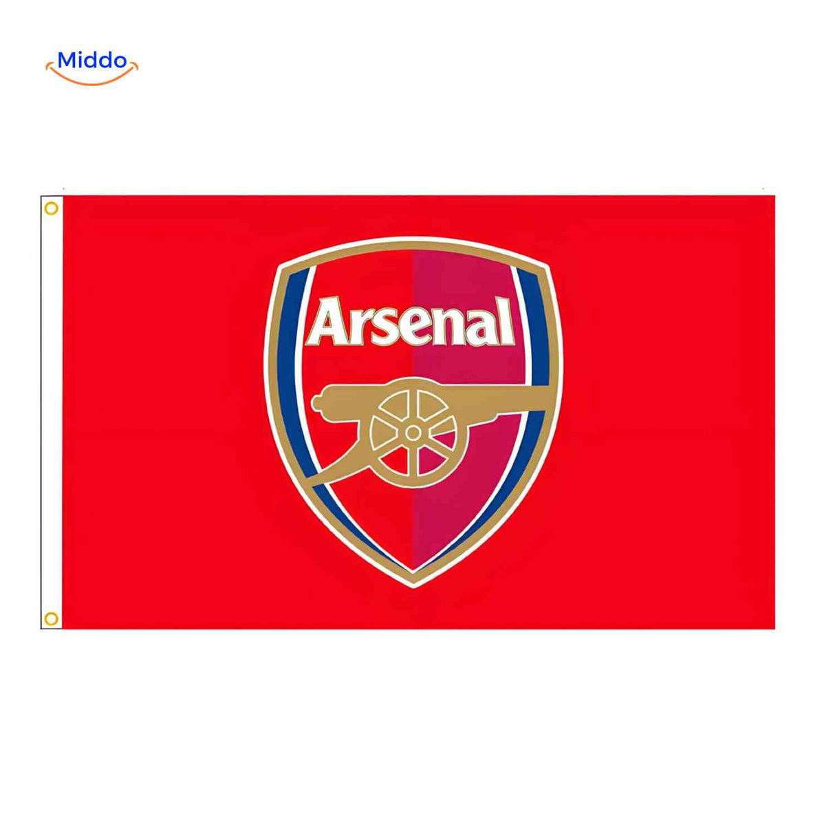 Flagora Vlaggen arsenal vlag clublogo supporters www.middo.nl