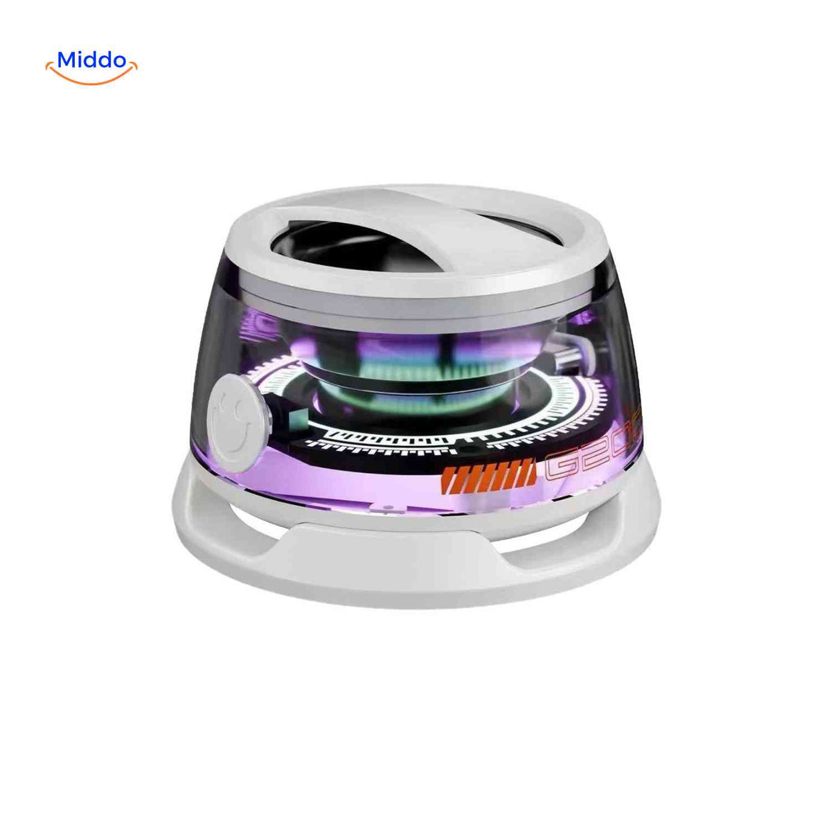 MagniBeat Speaker witte magnetische speaker www.middo.nl