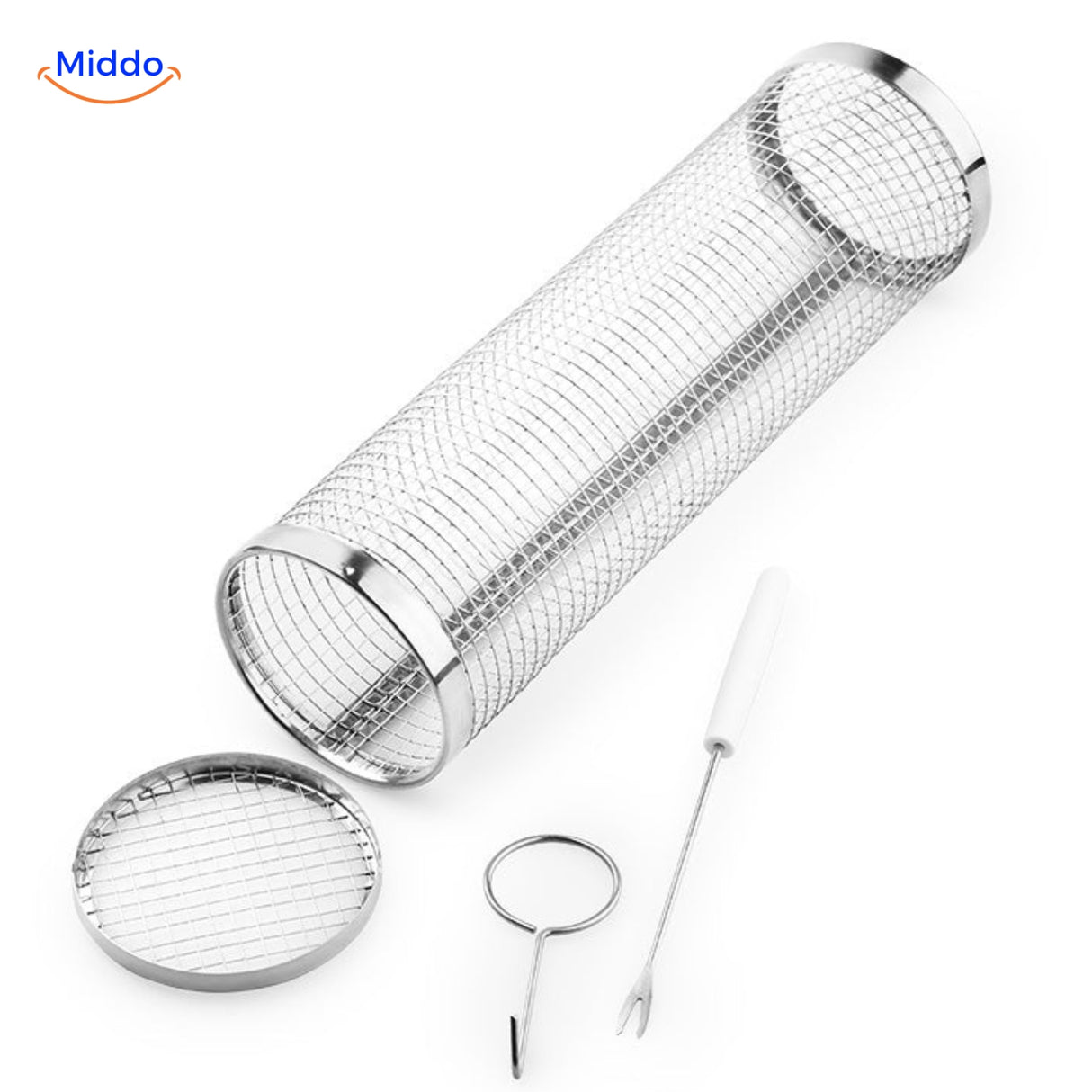RollingGrill™ mand getoond met haak