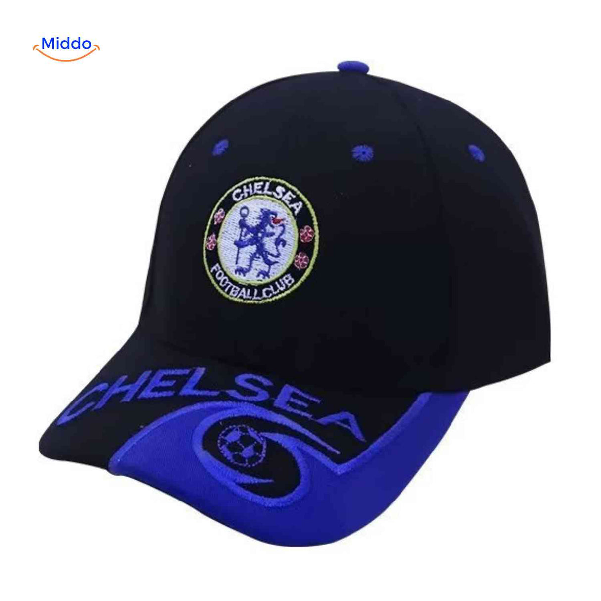 Sportiva Pet chelsea voetbal pet embleem www.middo.nl