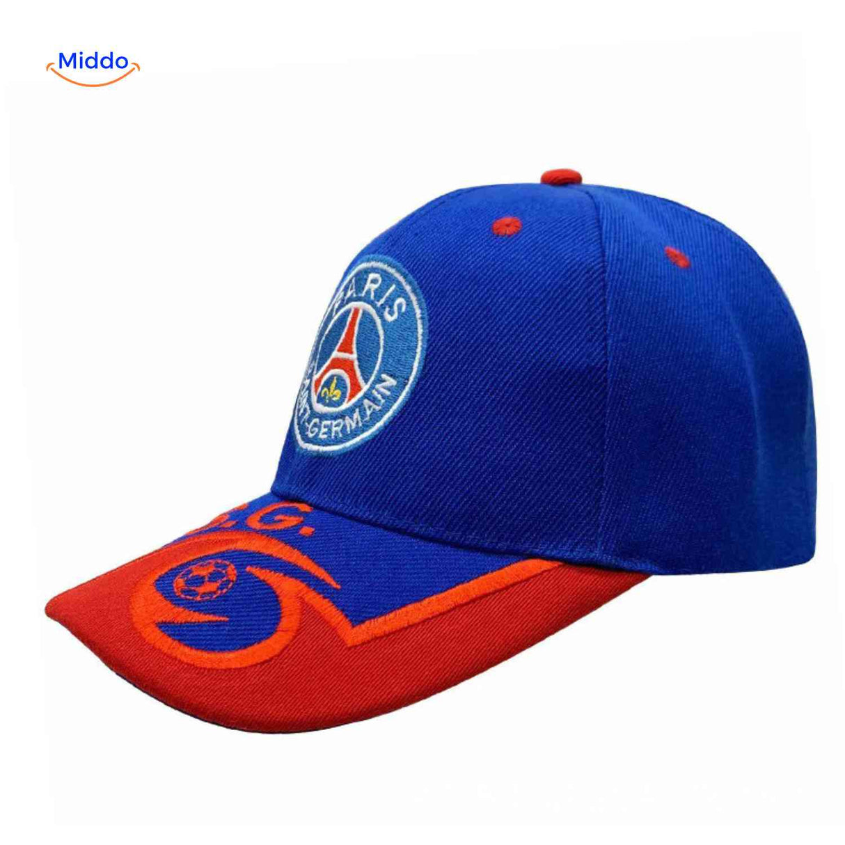 Sportiva Pet psg voetbal pet embleem www.middo.nl