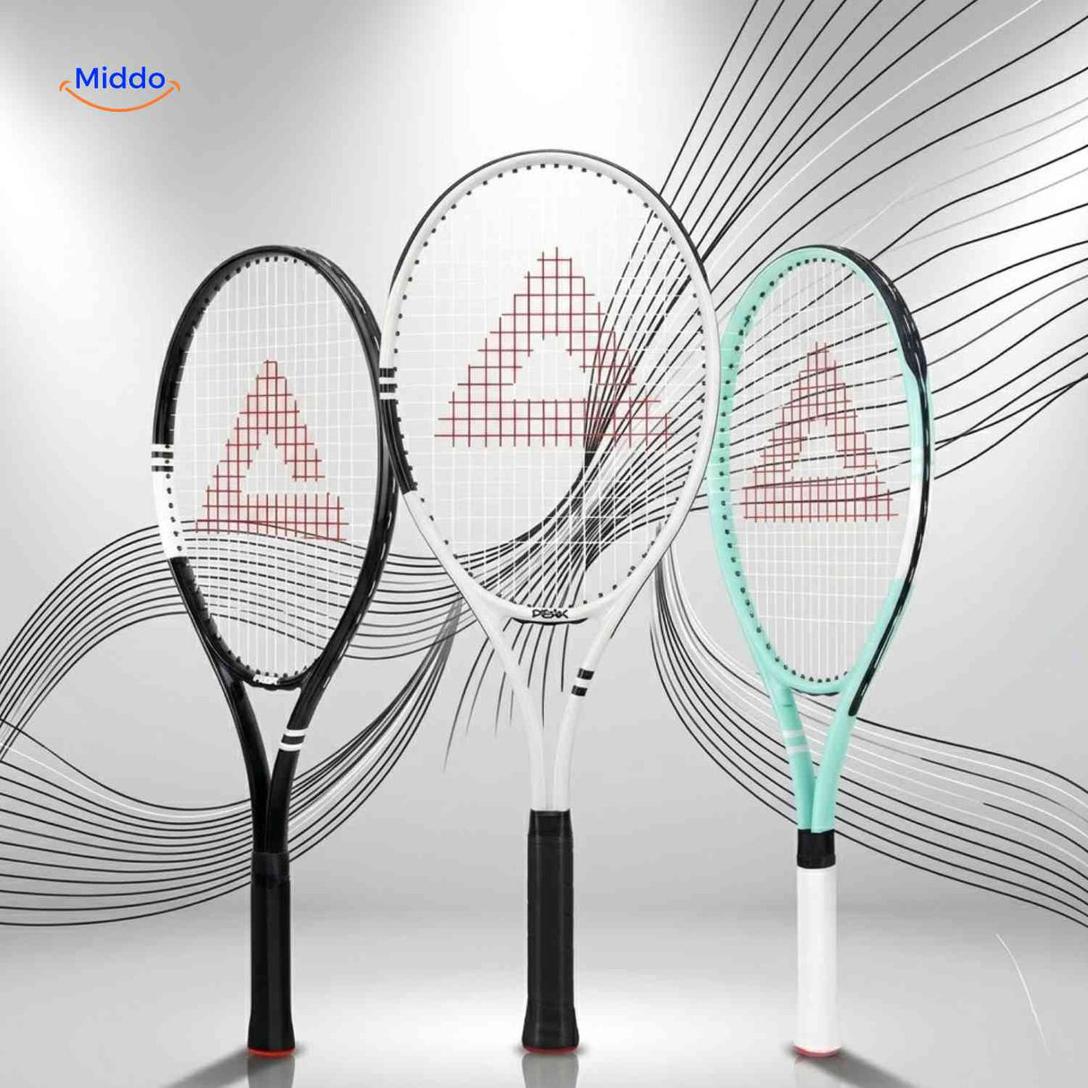 Tennixo Tennisset tennisracket collectie meerdere modellen www.middo.nl