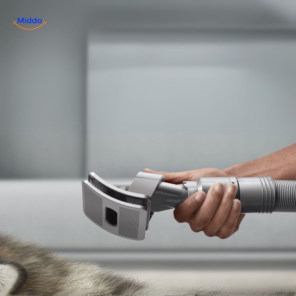 VisiClean Borstel hond verzorging zuiger mondstuk www.middo.nl