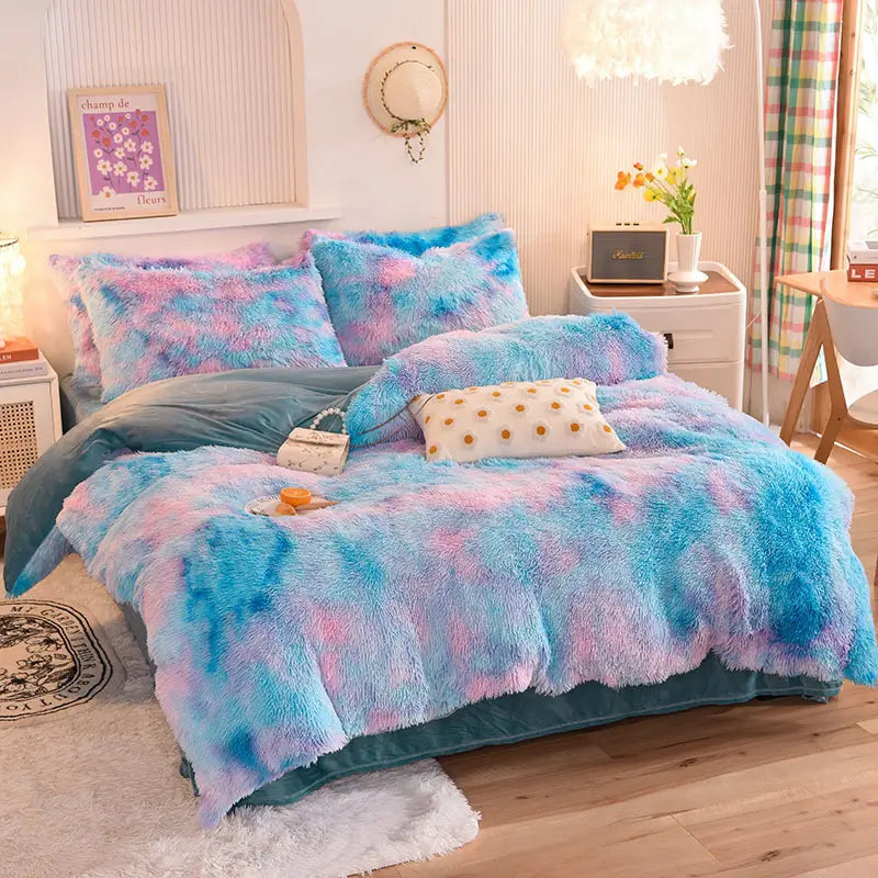 Teddy Fluffy Fleece Beddengoed Set | Warm & Extra Zacht