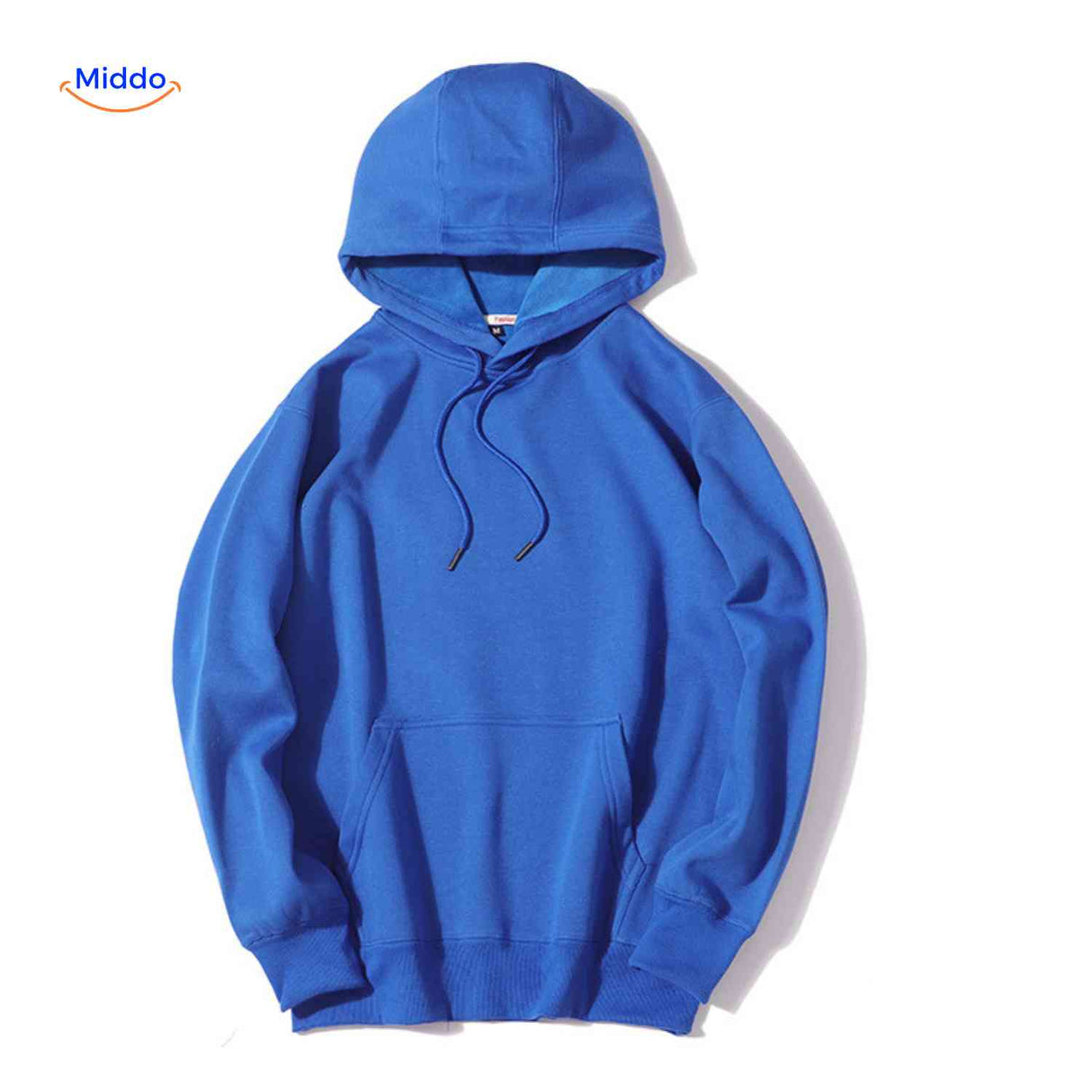 fleecora hoodie sportieve hoodie met koord www.middo.nl