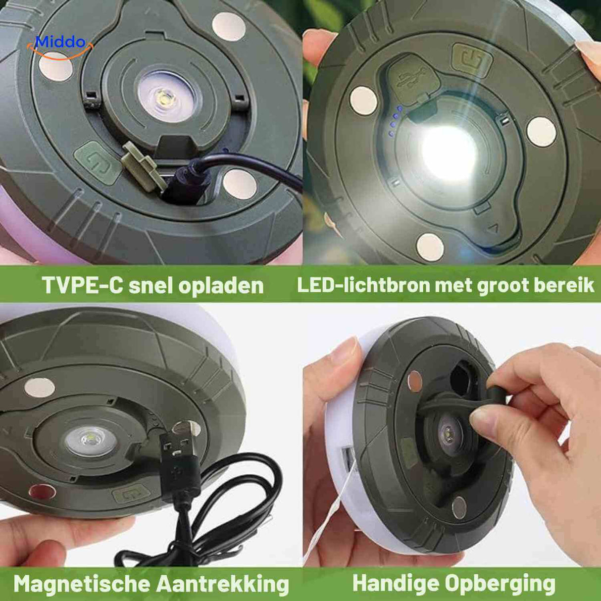 glowmate lamp oprolbaar met slanghendel en uitrolhaak www.middo.nl