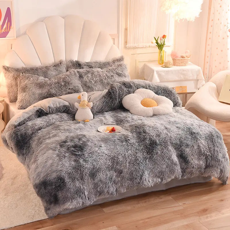 Teddy Fluffy Fleece Beddengoed Set | Warm & Extra Zacht