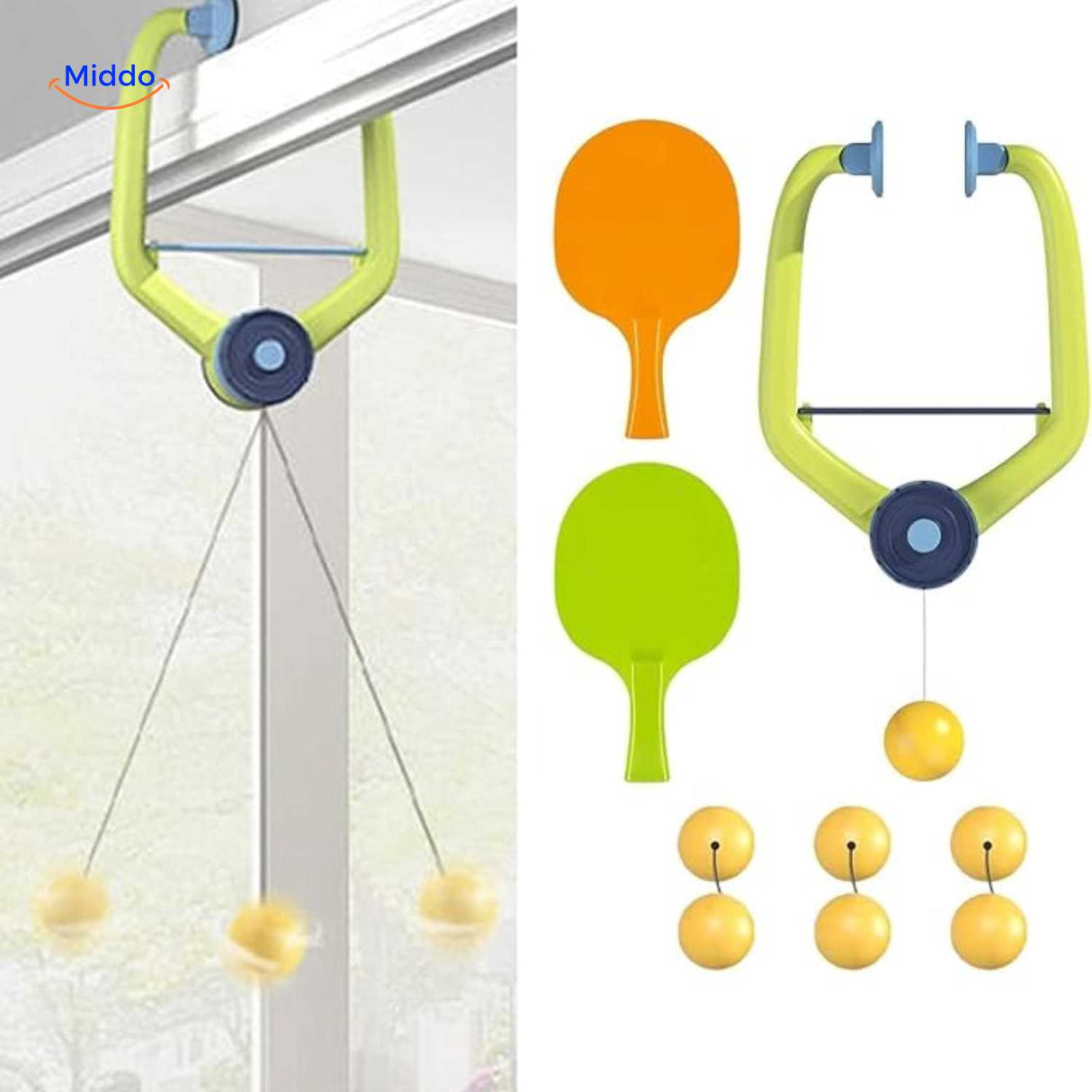 Hangingbounce trainer instructies voor installatie en gebruik www.middo.nl