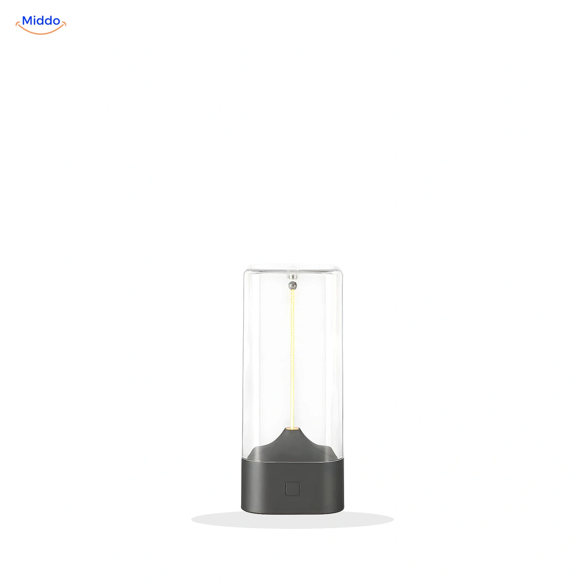 Luminex Compact vierkant in donkergrijs, variantpackshot www.middo.nl