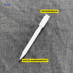 luminote bureau lamp witte markeerstift met sponsdoekje middo.nl
