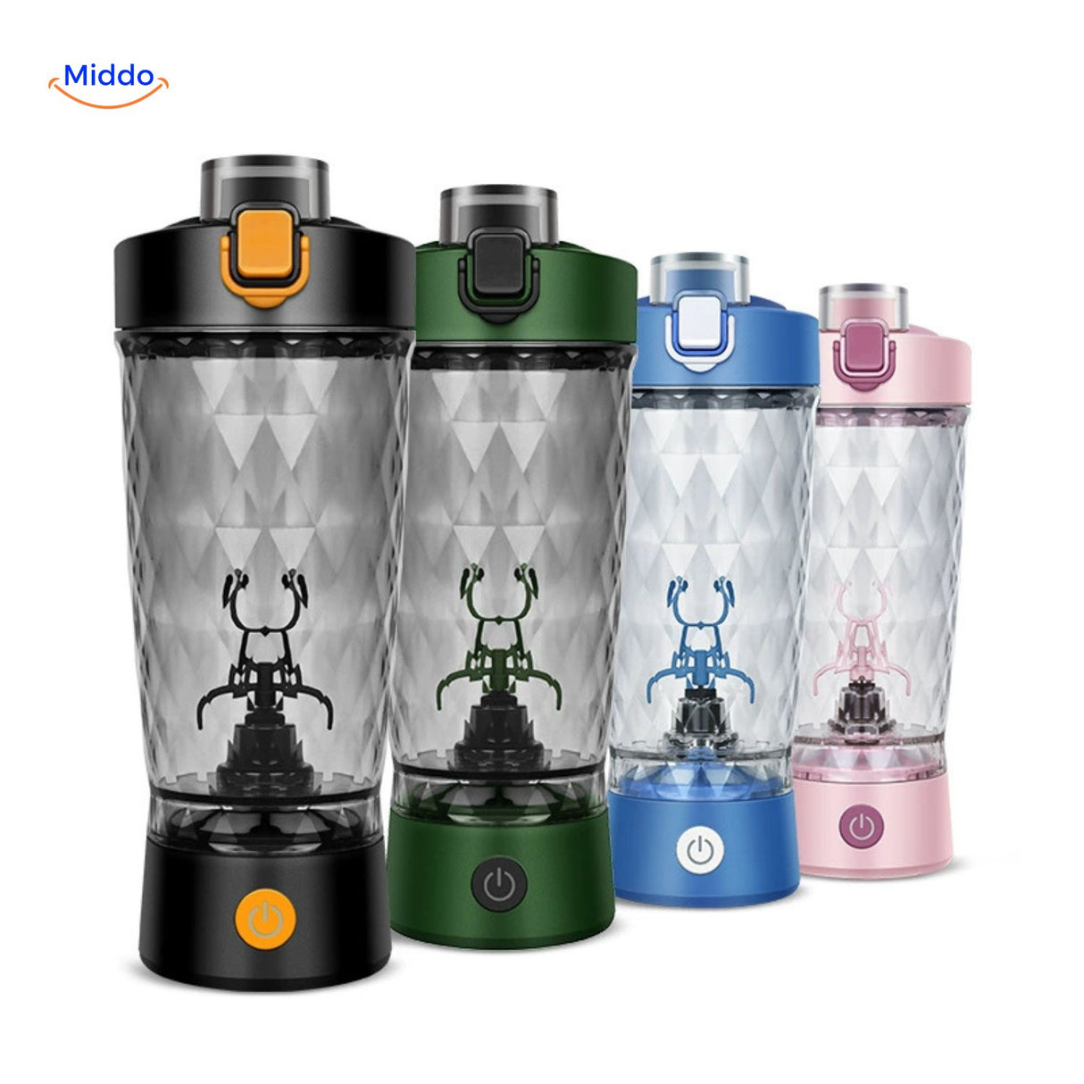 MixPro™ Shakerbeker | Oplaadbaar, automatisch mixen en draagbaar