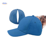ponylite pet blauwe hoogstaart cap voor vrouwen zomerstijl sport www.middo.nl