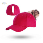 ponylite pet felroze damespet met haaropening voor staartenstijl www.middo.nl