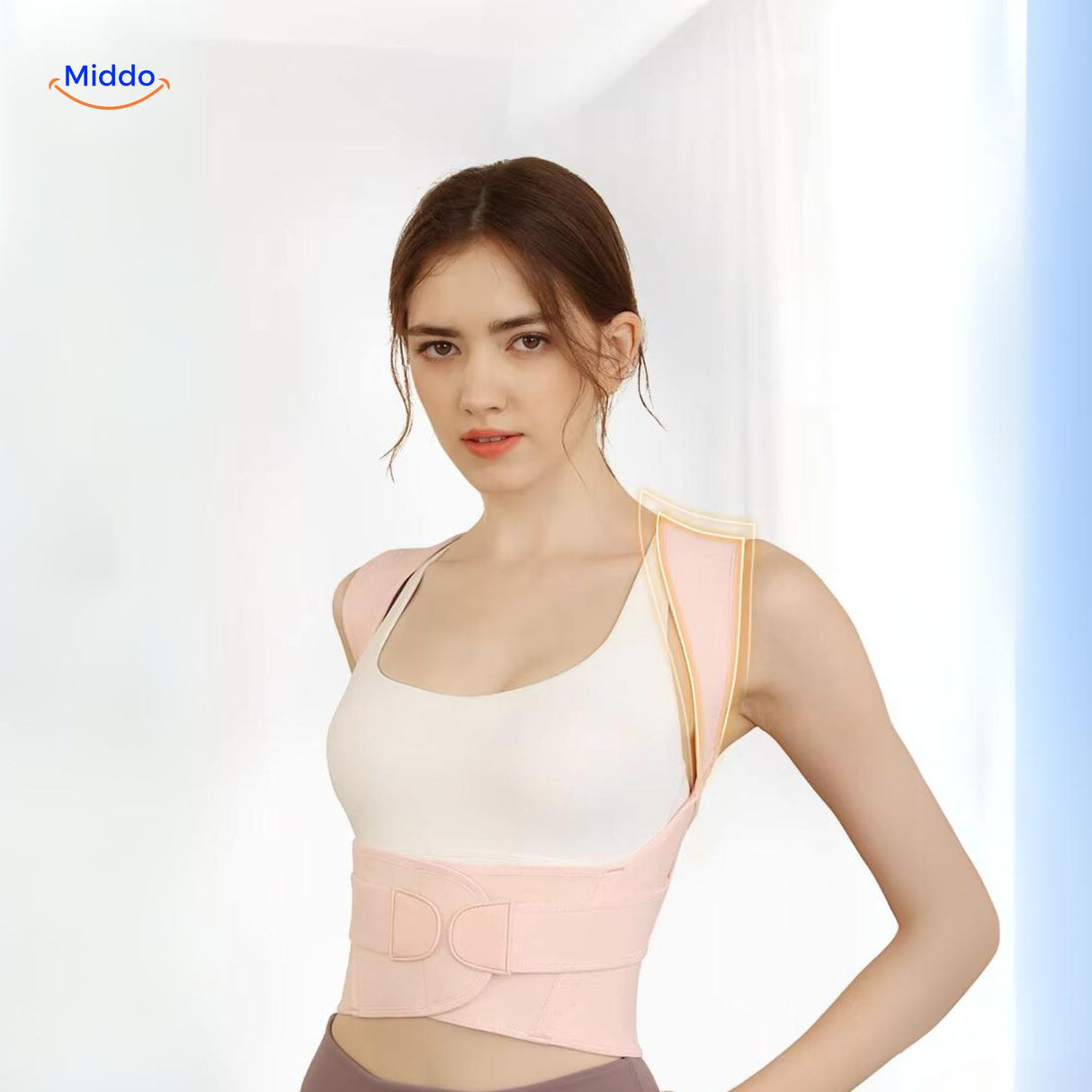 Postura™ Rugondersteuning |Nieuwe versie 2.0 Corrigeert houding en verlicht rugpijn