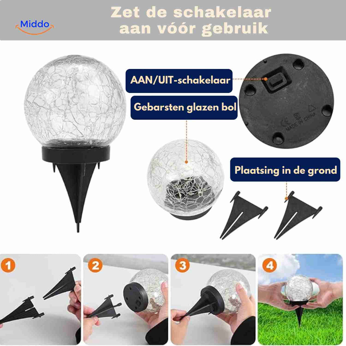 solvion lamp installatiehandleiding met stap voor stap gids www.middo.nl