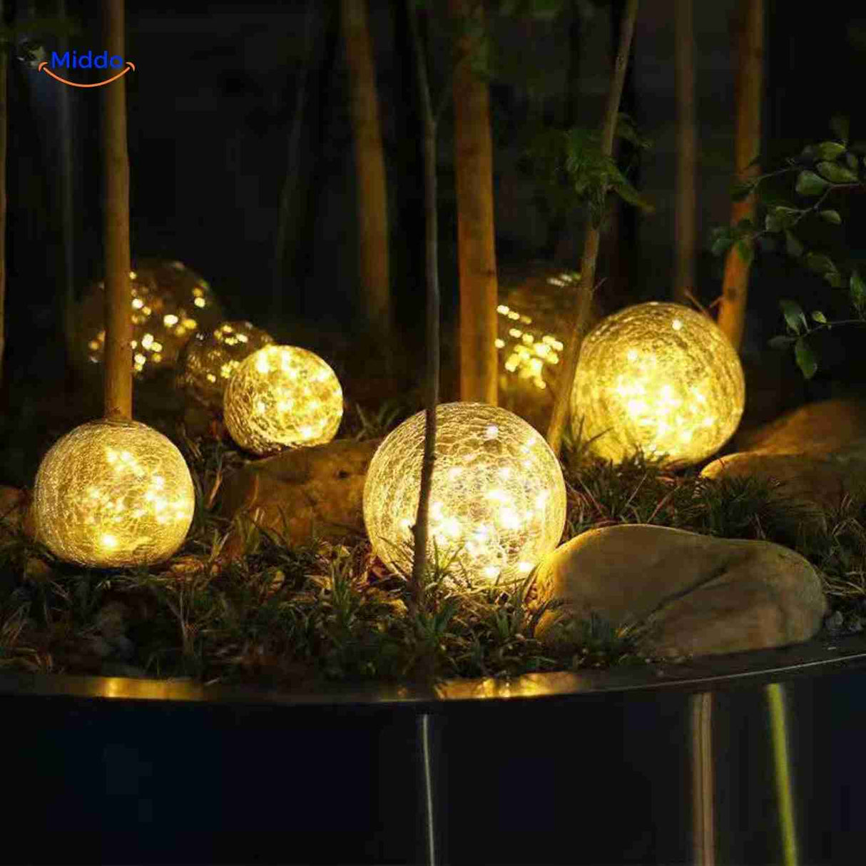 solvion lamp magische sfeerverlichting voor buitentuinen www.middo.nl