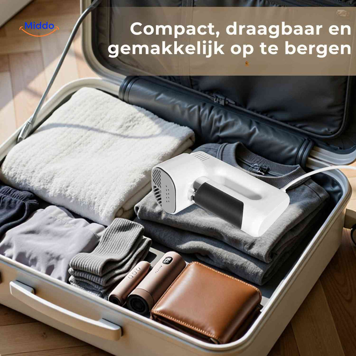 steamix strijkijzer compacte reisstomer koffer www.middo.nl