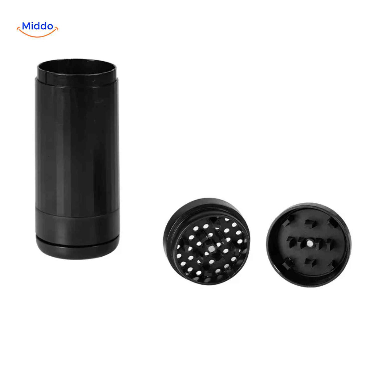 vibrogrind grinder met grindercomponenten en hoofdlichaam los www.middo.nl