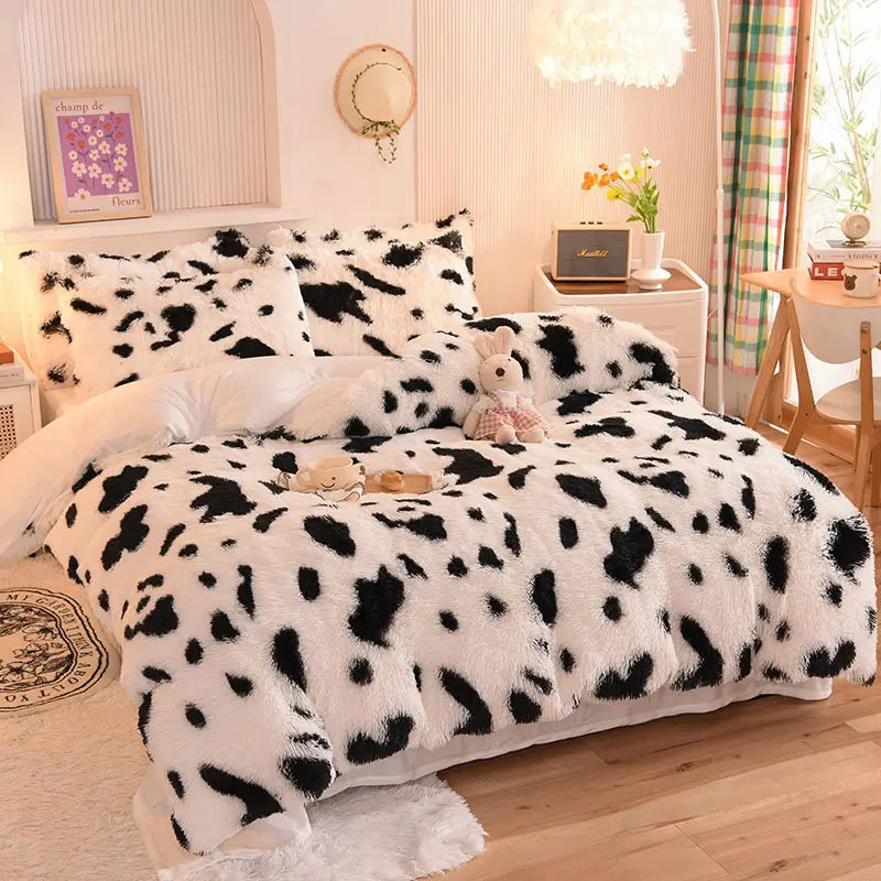 Teddy Fluffy Fleece Beddengoed Set | Warm & Extra Zacht