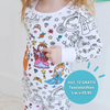 Inkleurbare Kinderpyjama: Speels en Geliefd bij Kinderen en Ouders!