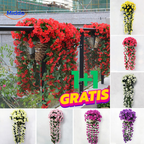 1+1 Gratis kunst orchideeën bij Middo.nl