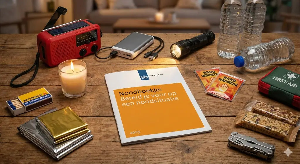 Noodpakket overheid 2025: wat staat er in het noodboekje en welke noodradio heb je nodig?
