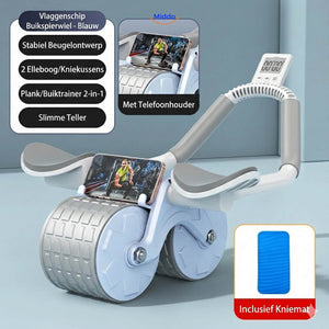 AbWheel Pro™ | Buikspiertrainer voor een Strakke Sixpack vanuit Huis!