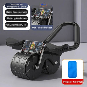 AbWheel Pro™ | Buikspiertrainer voor een Strakke Sixpack vanuit Huis!