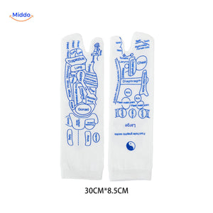 Acupoint Sokken groote maten met massage tool www.middo.nl
