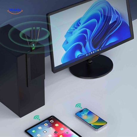 AeroLink wifi adapter dual band 2 4g 5 8g 1300m www.middo.nl