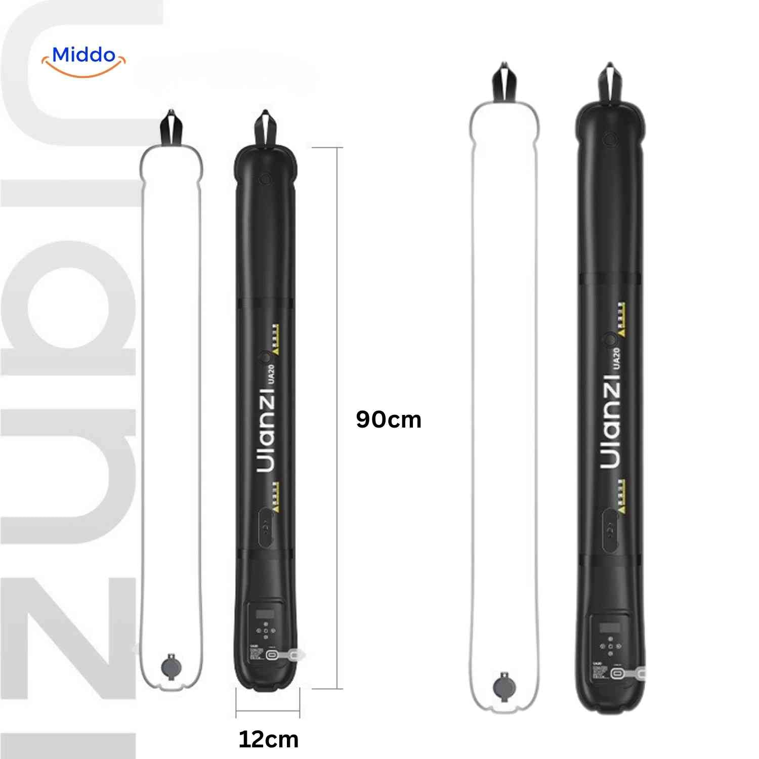 Aerolux Lamp LED buislamp afmetingen 90cm 12cm www.middo.nl