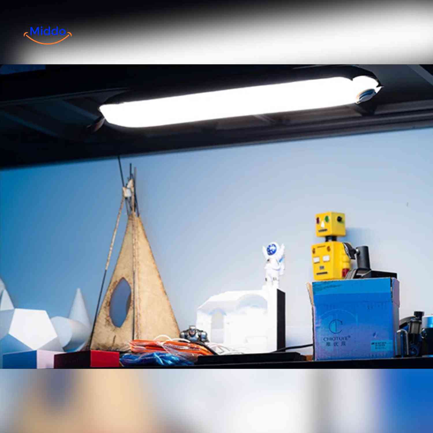 Aerolux Lamp LED werkplaatslamp plankverlichting www.middo.nl