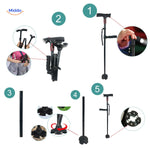 AluCare Stick LED lamp en SOS alarm systeem www.middo.nl