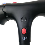 AluCare Stick detail van knop en alarmfunctie www.middo.nl