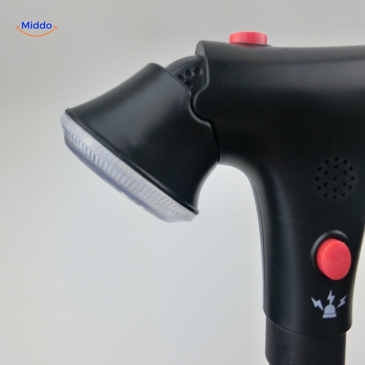AluCare Stick detail van led lamp en knop www.middo.nl