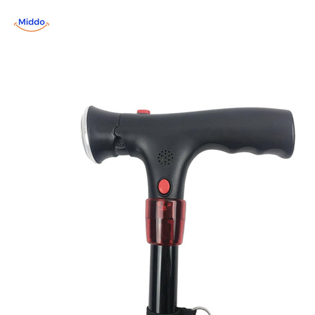 AluCare Stick dichtbij handleiding en knop www.middo.nl