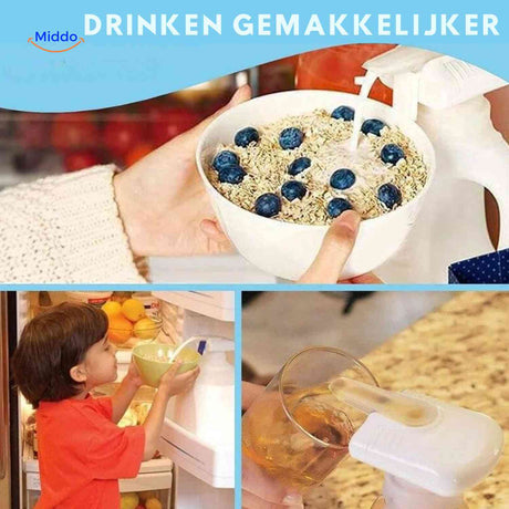 Aquapress Waterpomp drinken gemakkelijker automatische voedseldrankenpomp www.middo.nl