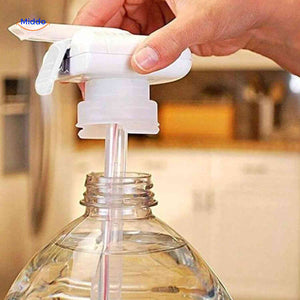 Aquapress Waterpomp elektrische waterdispenser grote flessen makkelijk schenken www.middo.nl