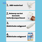 Aquapress Waterpomp elektrische zuigpoort met batterijvak www.middo.nl