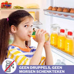 Aquapress Waterpomp kindvriendelijke drankdispenser geen druppels geen morsen www.middo.nl