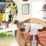 Aquapress Waterpomp universele flesdispenser voor sappen melk water www.middo.nl