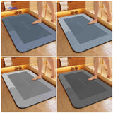 Aquastep Badmat vier kleuren rechthoek ovaal badkamer www.middo.nl