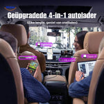 AutoCharge 120W 4 in 1 laadstation met RGB verlichting www.middo.nl